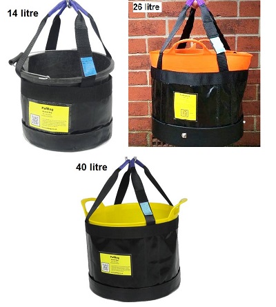 bucket lifting bags